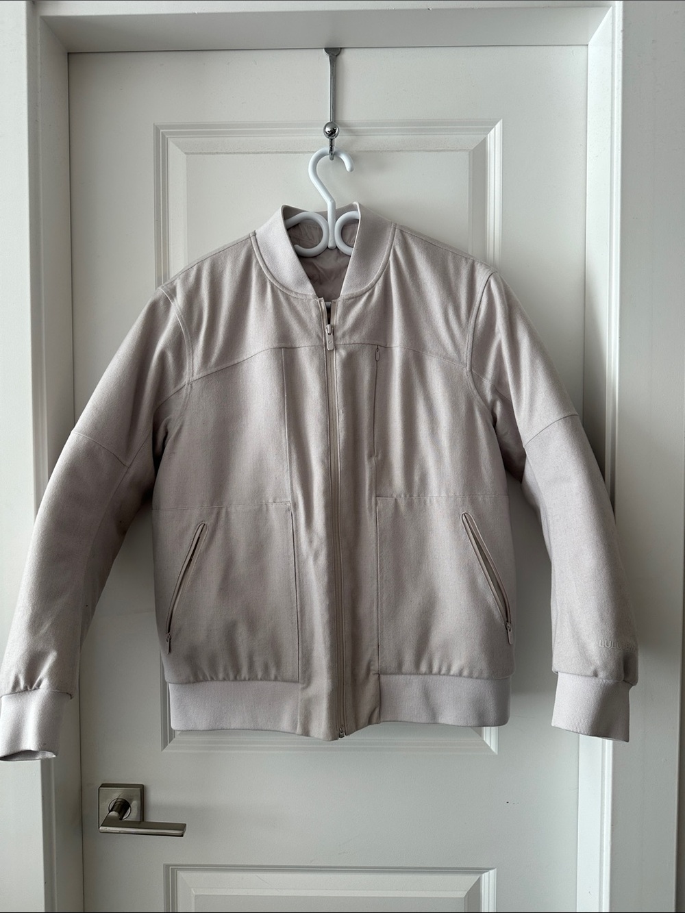 Lululemon Light Purple Double Layered Bomber Jacket